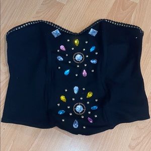 Vintage Beaded Corset Top✨